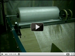 Coreless Bubble Wrap Rewinder Machine Video 2